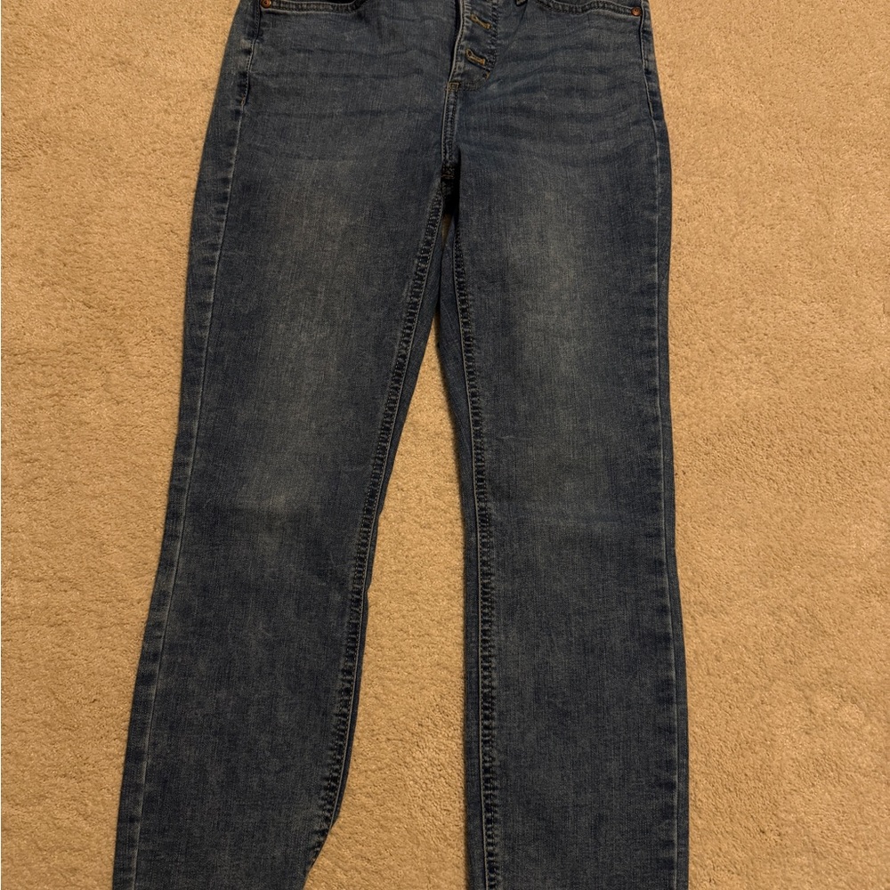 LC Lauren Conrad Dark Blue Skinny Jeans